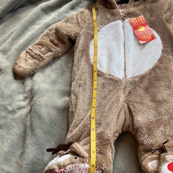 Adorable Rudolph Quilted Coverall - Picture 10 of 10